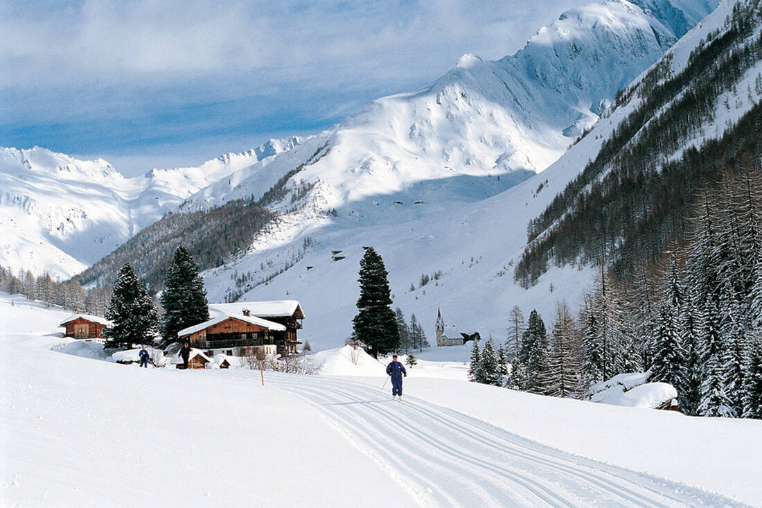 Cross-country skiing paradise South Tyrol